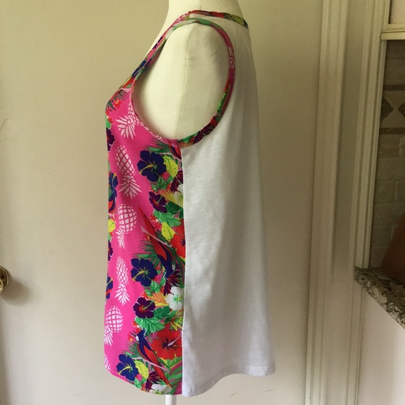 MACBETH COLLECTION Floral Top size M - Picture 3 of 8